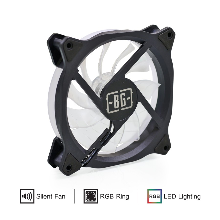 Fan Simbadda Battleground F2 RGB Fan Casing PC 12cm