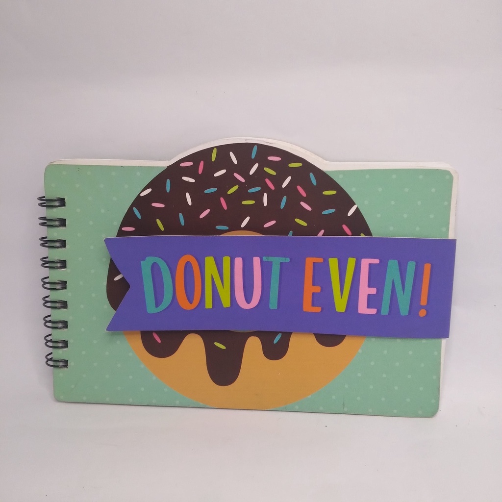 

NOTEBOOK COVER DONUT EVEN
