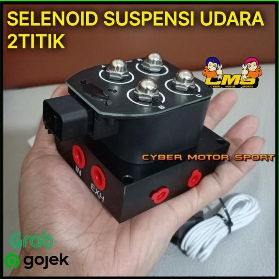 Selenoid Air Suspension Universal . Katup Selenoid Suspensi Udara .