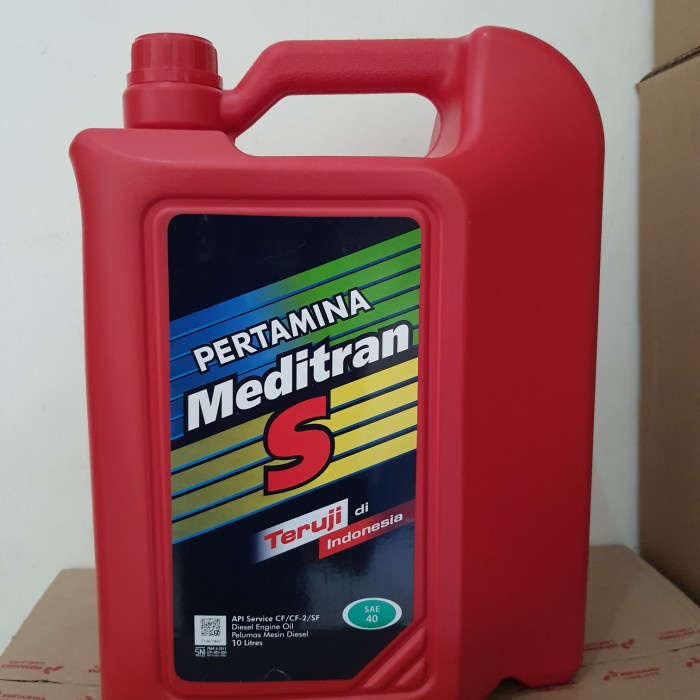 OLI MESIN DIESEL PERTAMINA MEDITRAN S40 10 LITER SAE 40