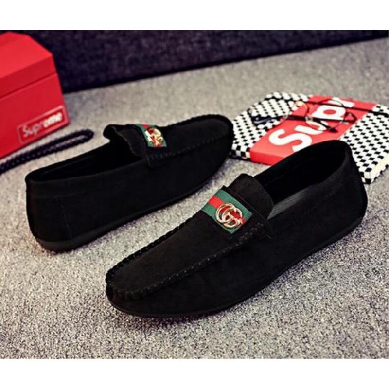 SEPATU MOCCASIN PRIA/SEPATU GUCCI/SEPATU SLIP ON PRIA/SEPATU SELOP PRIA/SEPATU KASUAL PRIA