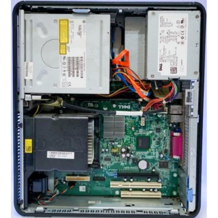 Cpu komputer dell core2duo ram 2gb hardisk 160gb siap pakai