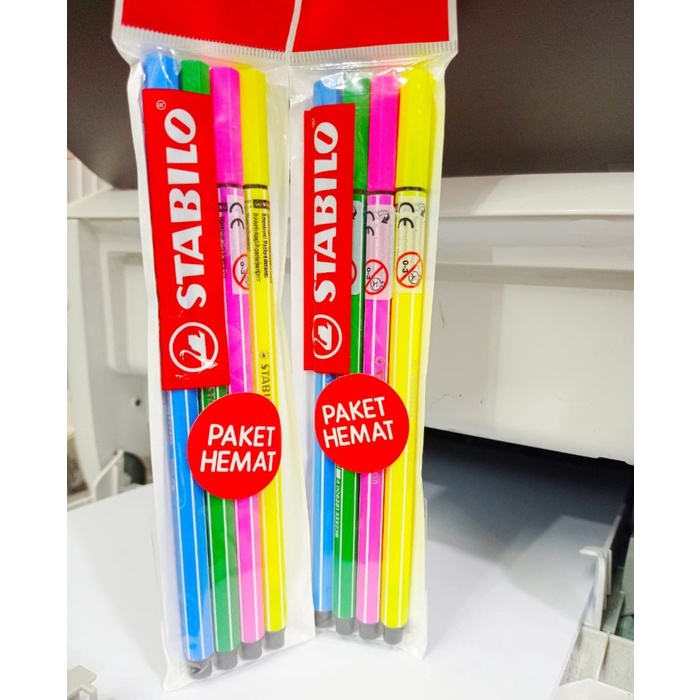 

Pen Spidol Stabilo Paket Hemat Isi 4 Paket Hemat auar1u590