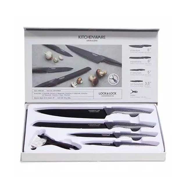 

L&L COOKPLUS KNIFE 40 SET CKK104S4 BLACK