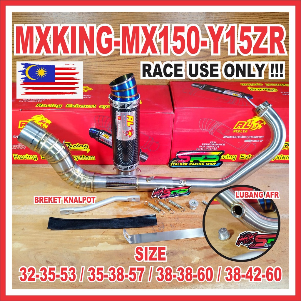 KNALPOT RED LEO MX KING ORIGINAL