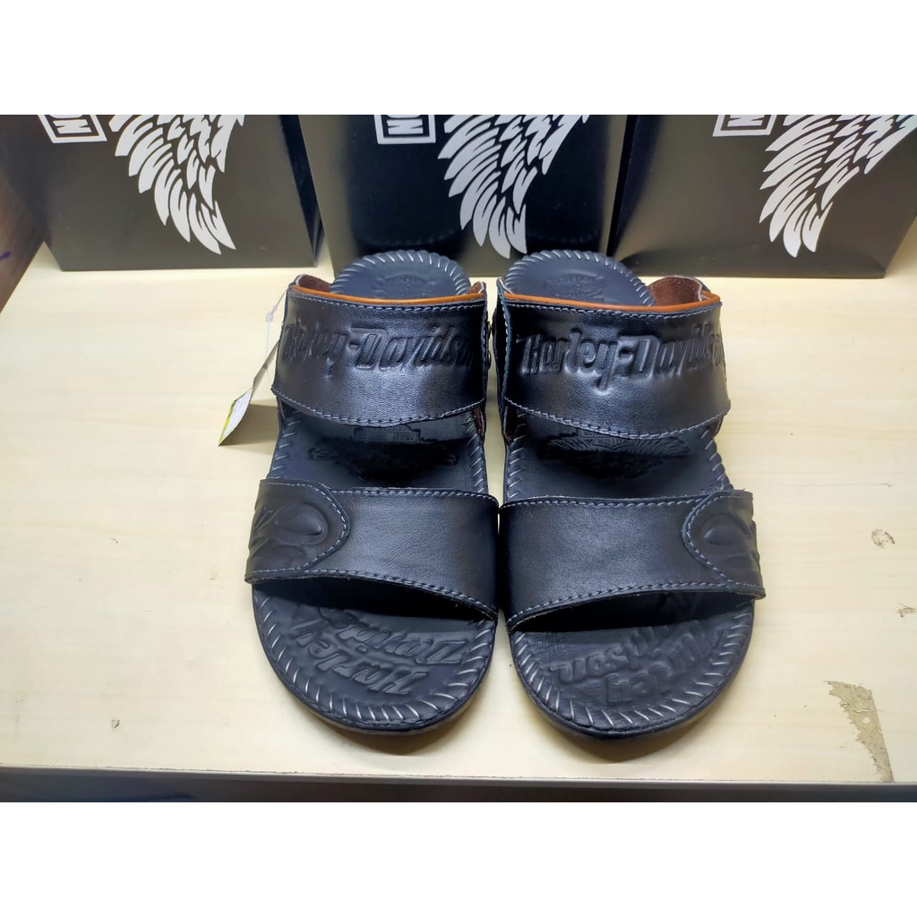 Temukan Sandal Casual Pria Kulit Asli Sapi Kojo Murah Jepit Slide Flip Flop Selop NgeMall Hangout