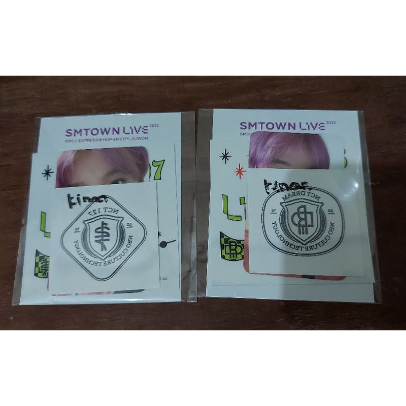 AR TATTO STICKER SET SMCU HAECHAN DREAM 127