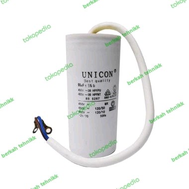 

KAPASITOR 30 MICRON / 30UF 450VAC UNICON KABEL