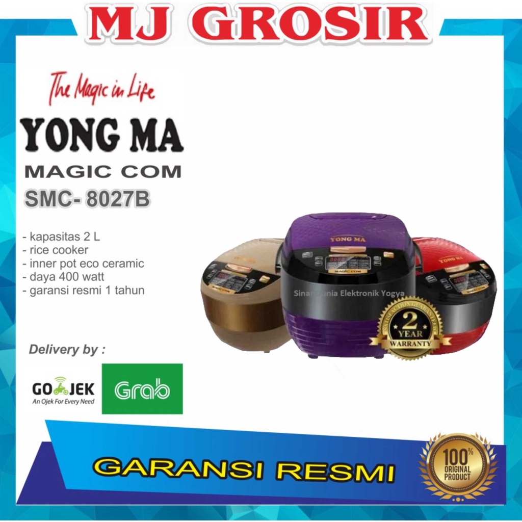 PROMO MAGIC COM YONGMA SMC 8027 SMC8027 DIGITAL PENANAK NASI SERBAGUNA