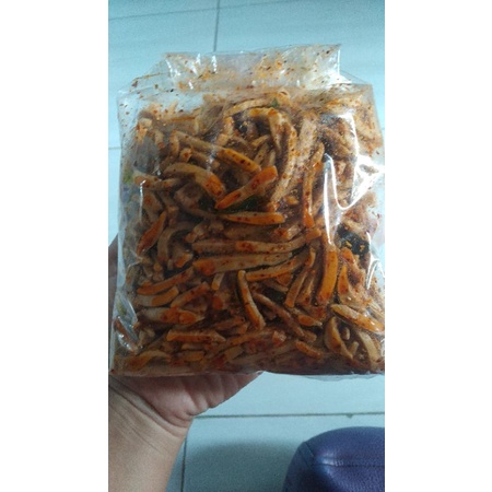 

basreng pedas daun jeruk (homemade)