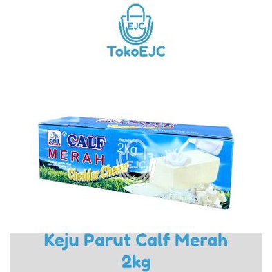 

Keju Parut Keju Cheddar Cheddar Cheese Calf Merah 2kg