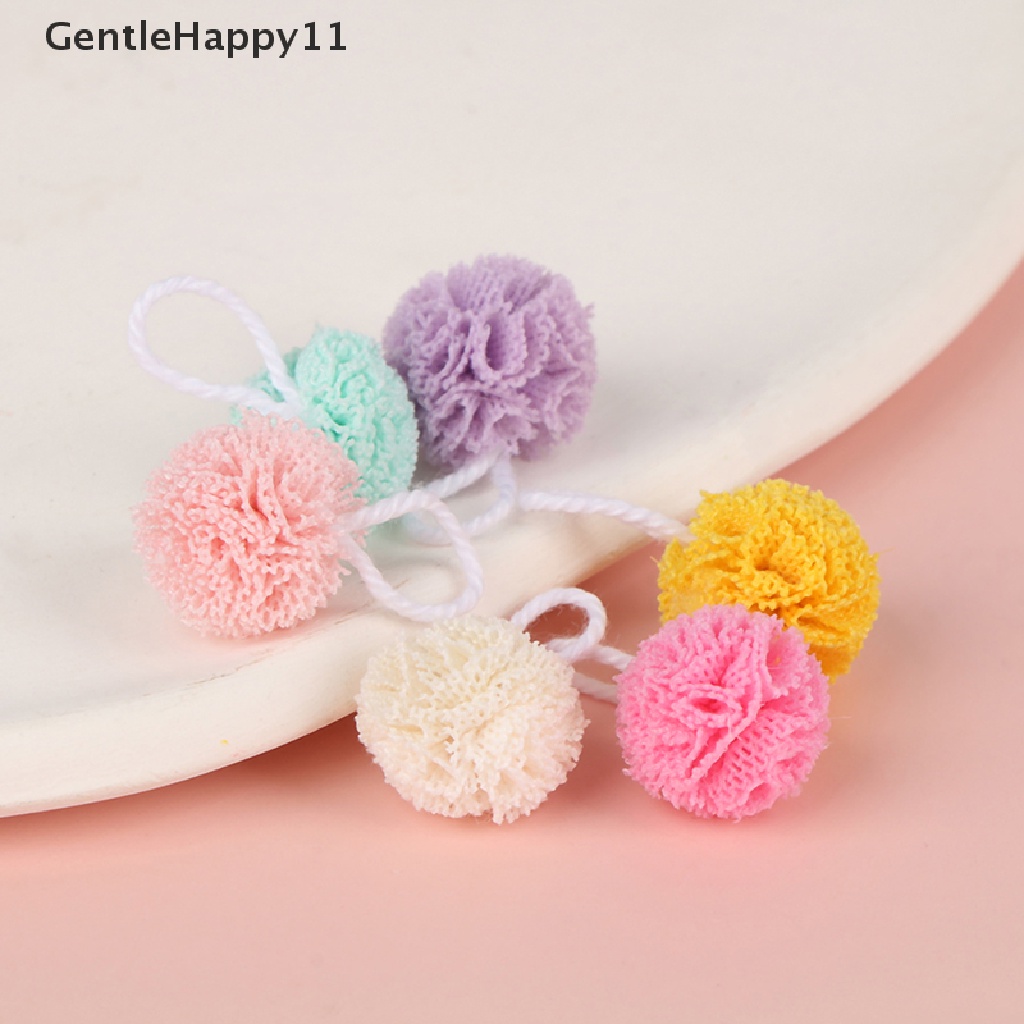 GentleHappy 3Pcs Dollhouse Miniature Furniture Simulation Bath Ball Model DIY Accessories id