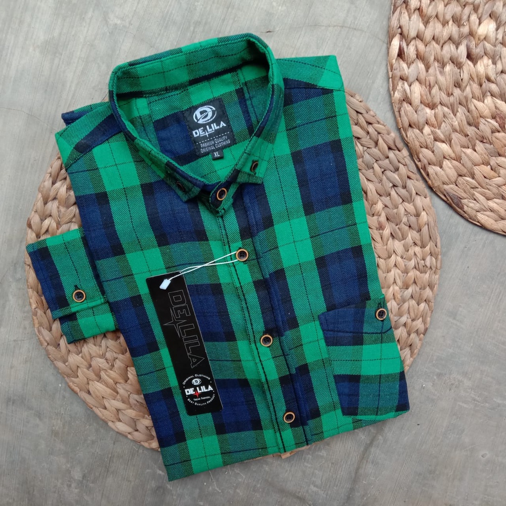 KEMEJA FLANEL PRIA HEM DISTRO FLANNEL LENGAN PANJANG PENDEK LAKI LAKI BAJU PAKAIAN