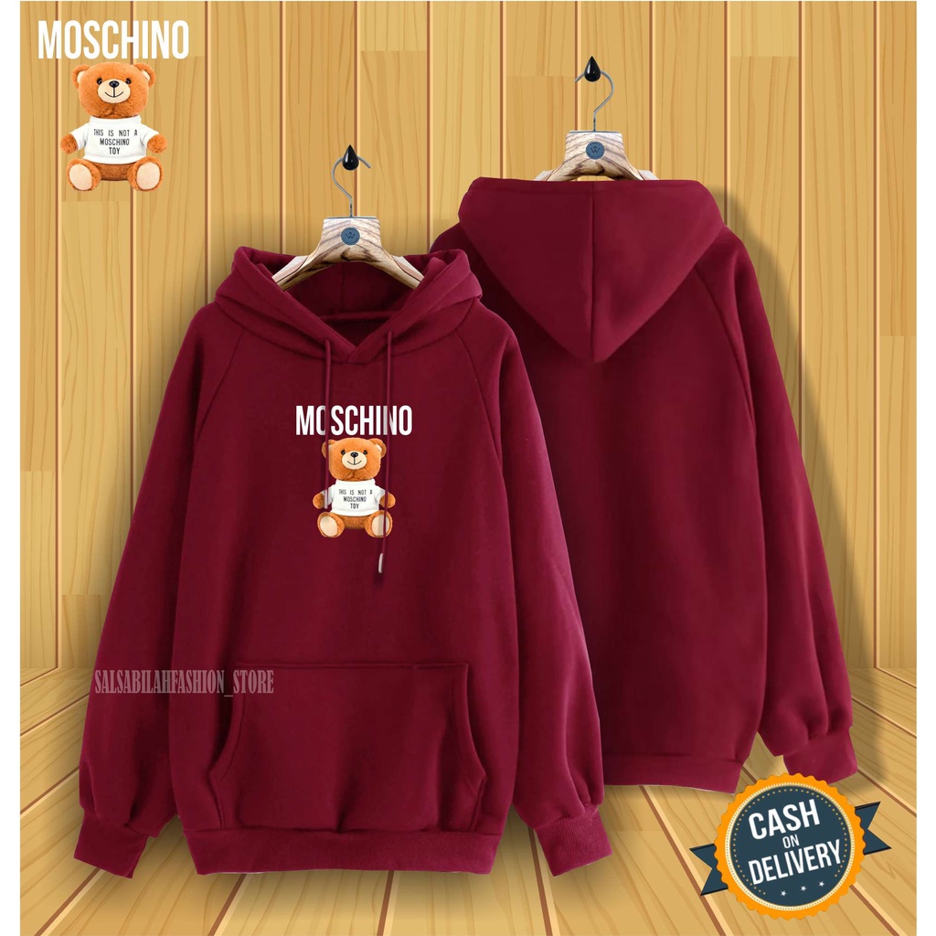 NEW sweater hody pria/jaket distro original MOSCHINOBEAR BEST SELLER