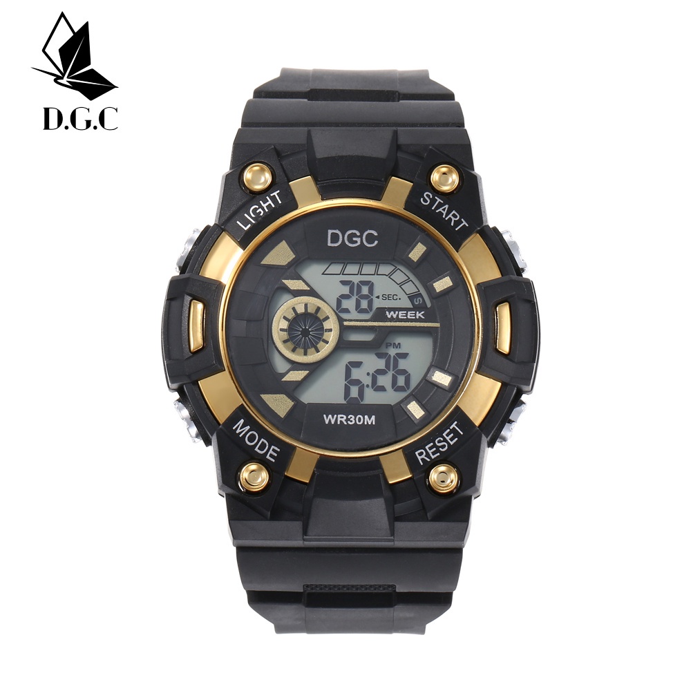 ✨D.G.C✨✅Jam Tangan Pria Fashion Sports Digital Led Men Women Digital Watch D.G.C M177