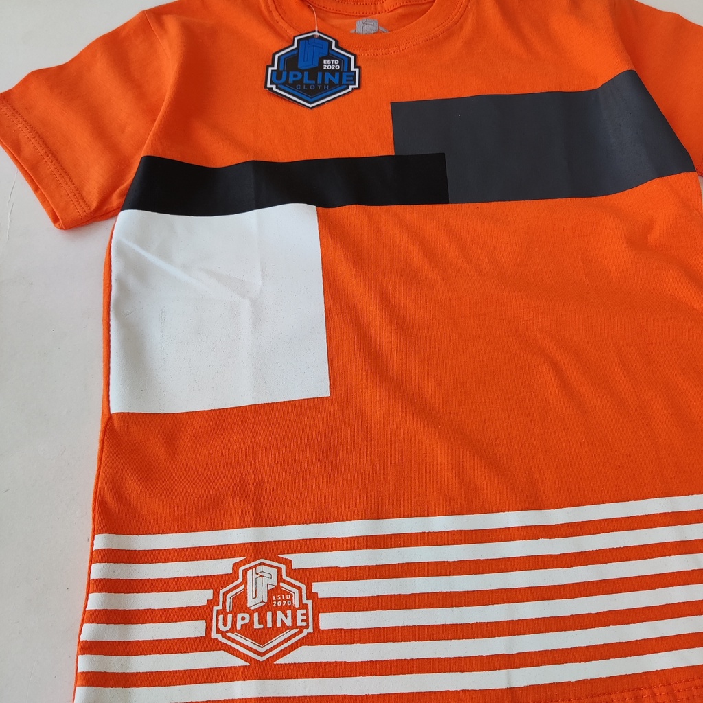 KAOS ANAK ORANGE GRS-09 / KAOS ANAK LAKI LAKI / KAOS ANAK PEREMPUAN / D.SHELTER