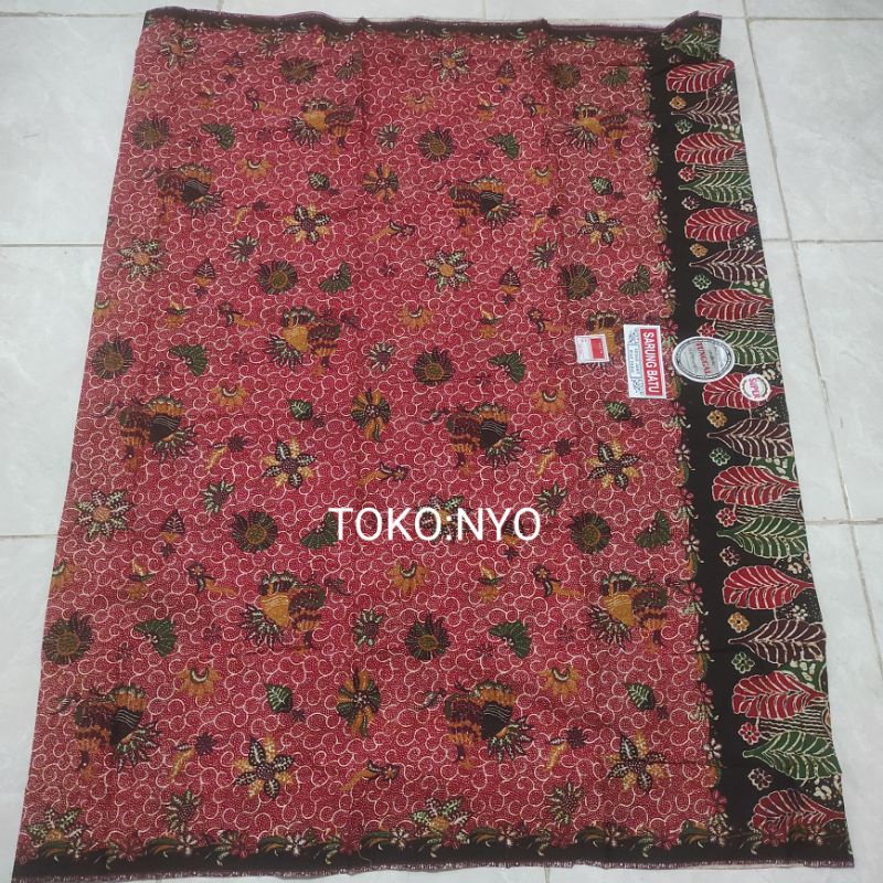 Sarung Wanita Batik Halus Tunggal Sarung Batu Siap pakai Sudah Dijahit Sarung Santriwati.