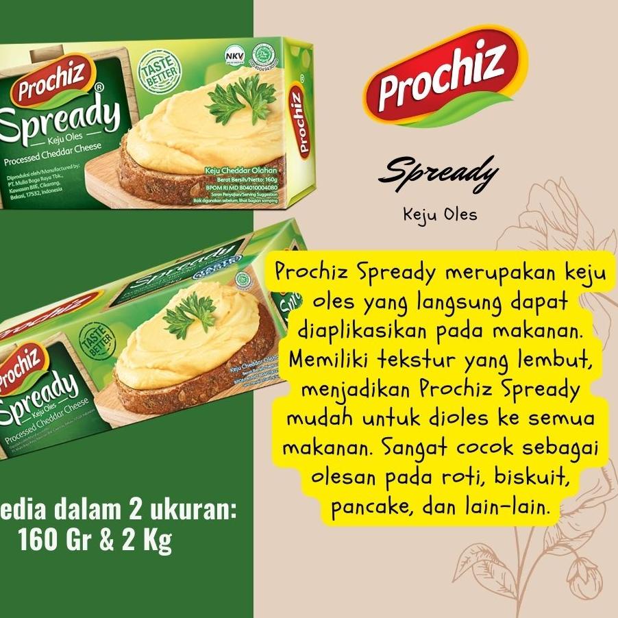 

Jangan Sampai Kehabisan!!!❄️ KEJU OLES PROCHIZ SPREADY 160 GRAM TERMURAH