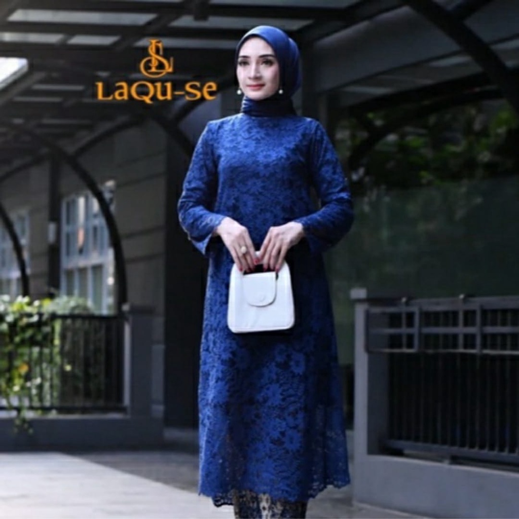 PROMO ATASAN KEBAYA TUNIK BRUKAT WARNA HITAM kebaya tunik dahlia kebaya atasan kebaya murah atasan kebaya tunik atasan kebaya wisuda atasan kebaya kondangan GOLD /MARON/BIRU NAVY/LAVENDER GOLD/kebaya brokat