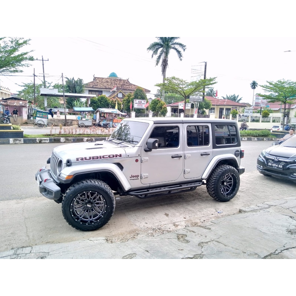 VELG MOBIL R20 RUBICON, WRANGLER, SAHARA HSR FG BUENO R20 LEBAR 12 INCI BERKUALITAS SURABAYA
