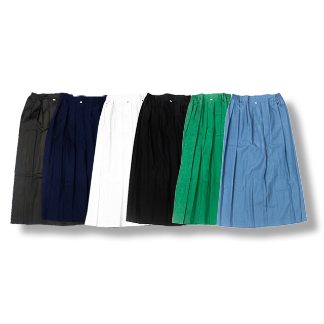 rok SMP SMA seragam Jumbo sekolah panjang pramuka hitam putih sekolah perempuan bawahan