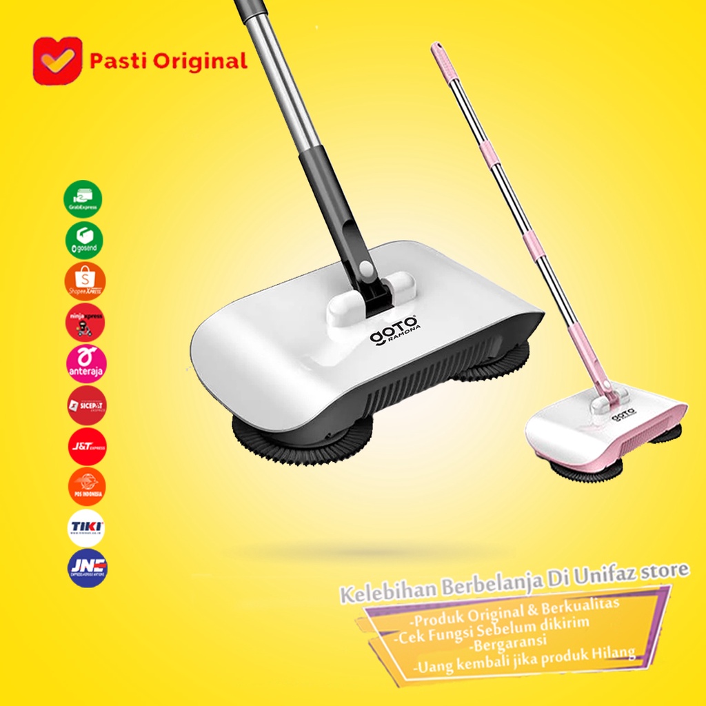 Alat pel Lantai pembersih lantai dan penyedot debu / Sapu Otomatis / Alat Pel Otomatis/ Vacuum / Pel