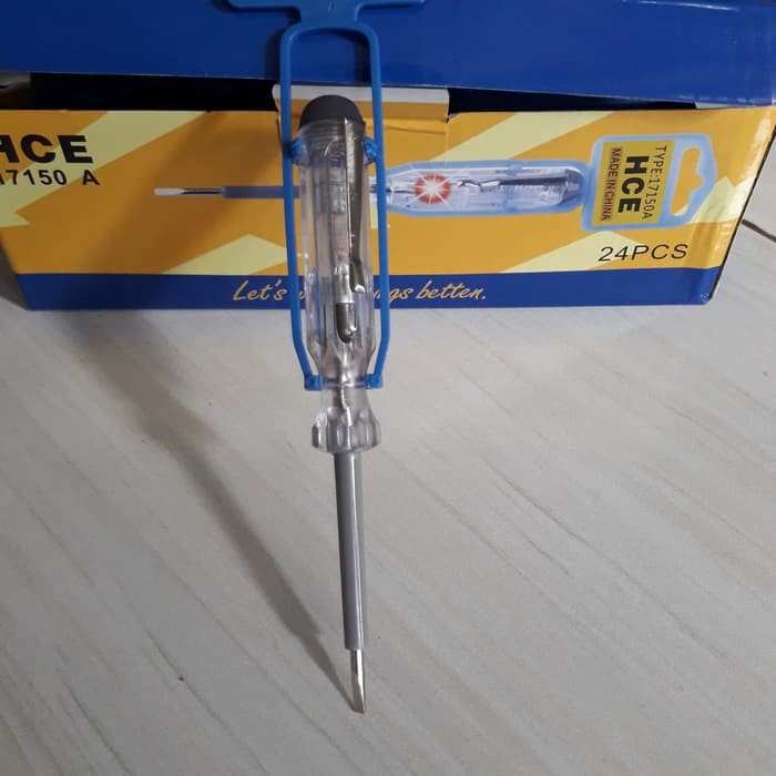 Testpen Listrik Shukaku Tester Ac 100 - 500V
