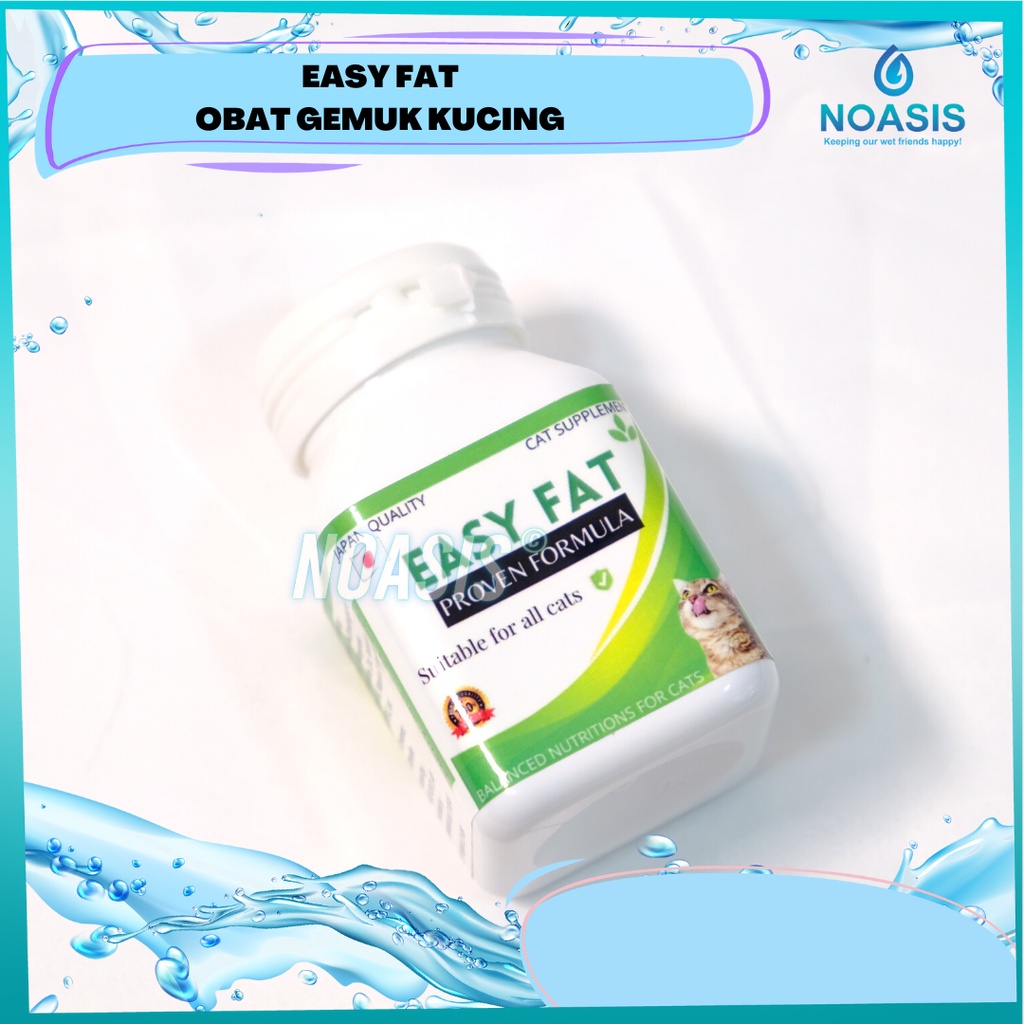 EASY FAT Vitamin Penggemuk Kucing 1 KAPSUL Suplemen Nafsu Makan Kucing