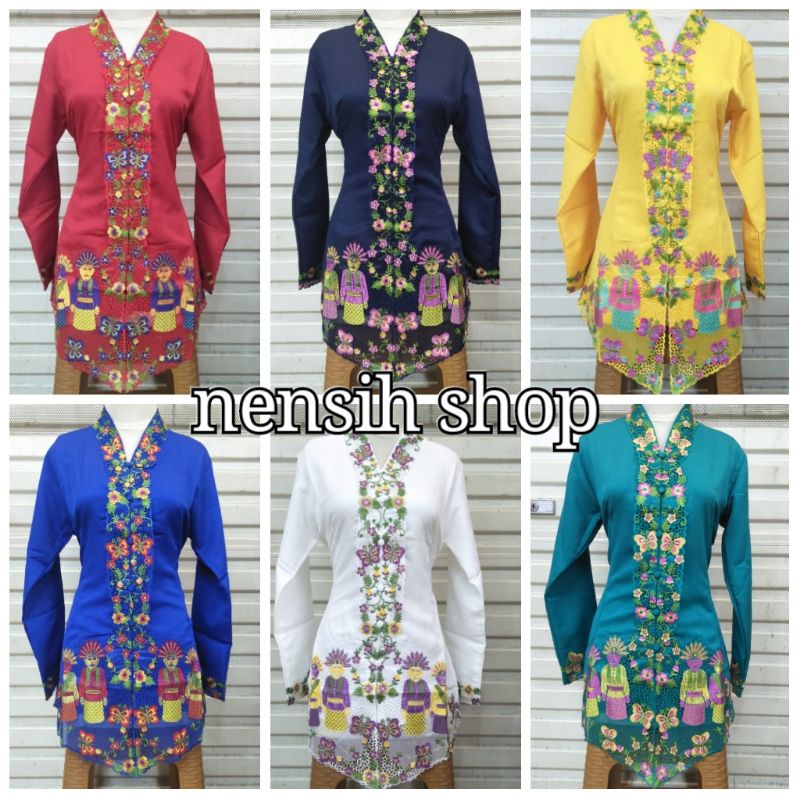 KEBAYA ENCIM ONDEL ONDEL JUMBO KEBAYA BETAWI