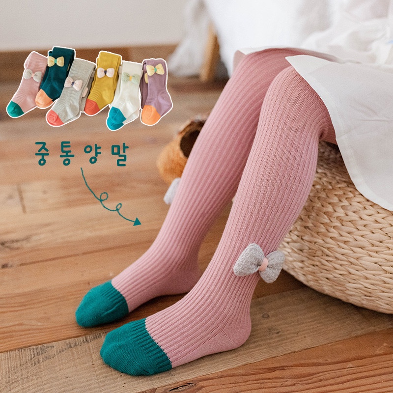 Little Moly LG001 Celana Legging Ribbon Princess Korea 3D Anak Premium Import
