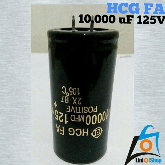 ELCO HCG FA 10000UF 100V Hitachi Kondensator Elko Kapasitor Capacitor