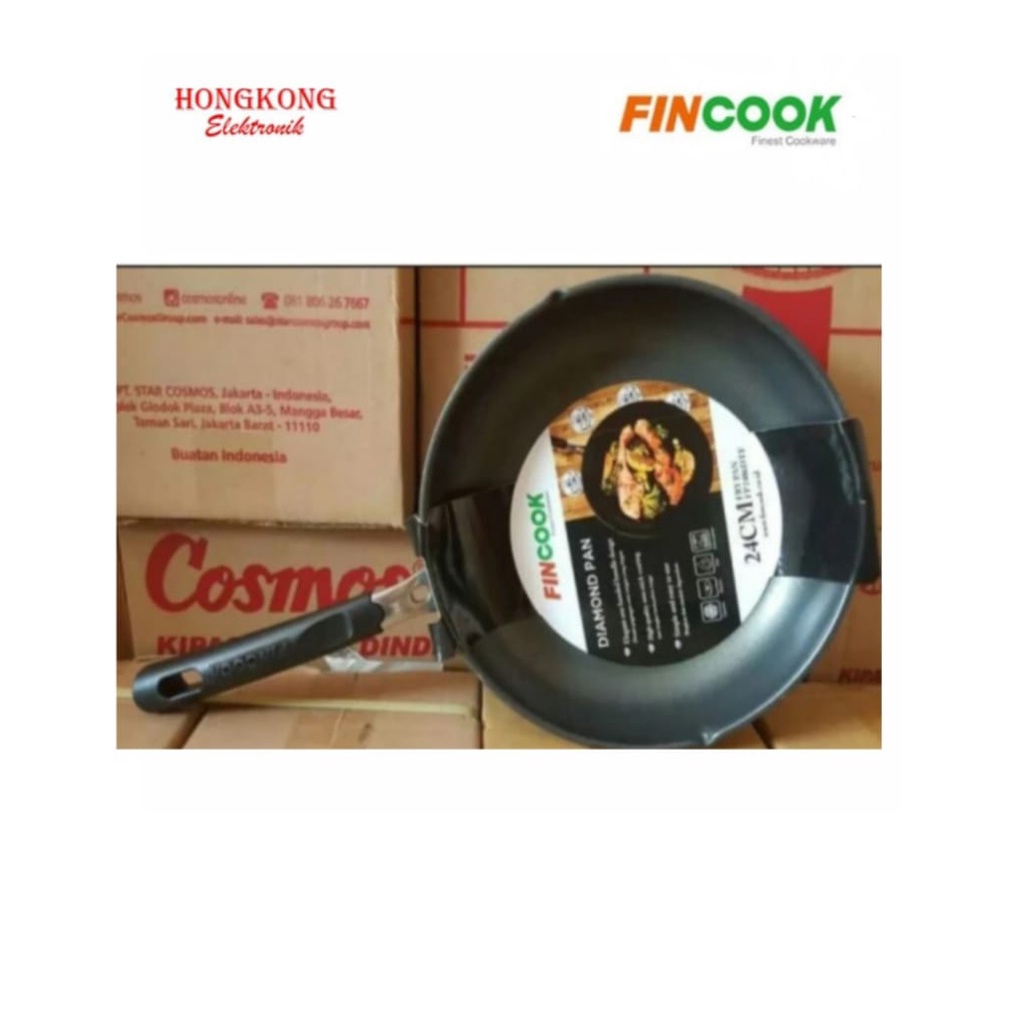 FINCOOK Diamond fry pan non stick 24cm FP 2406 DTF Wajan