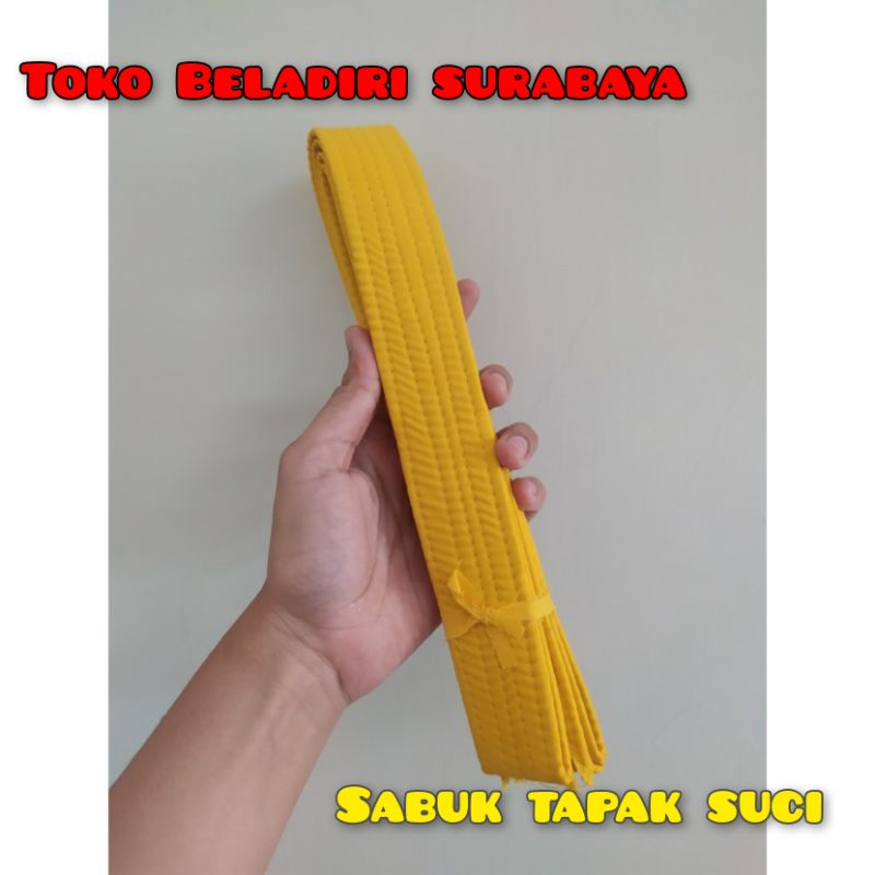 Sabuk Tapak suci / sabuk tapak suci pemula / sabuk tapak suci kuning