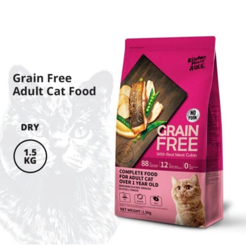 KF Kitchen Flavor Grain Free Adult Cat 1.5kg Cat Dry Food