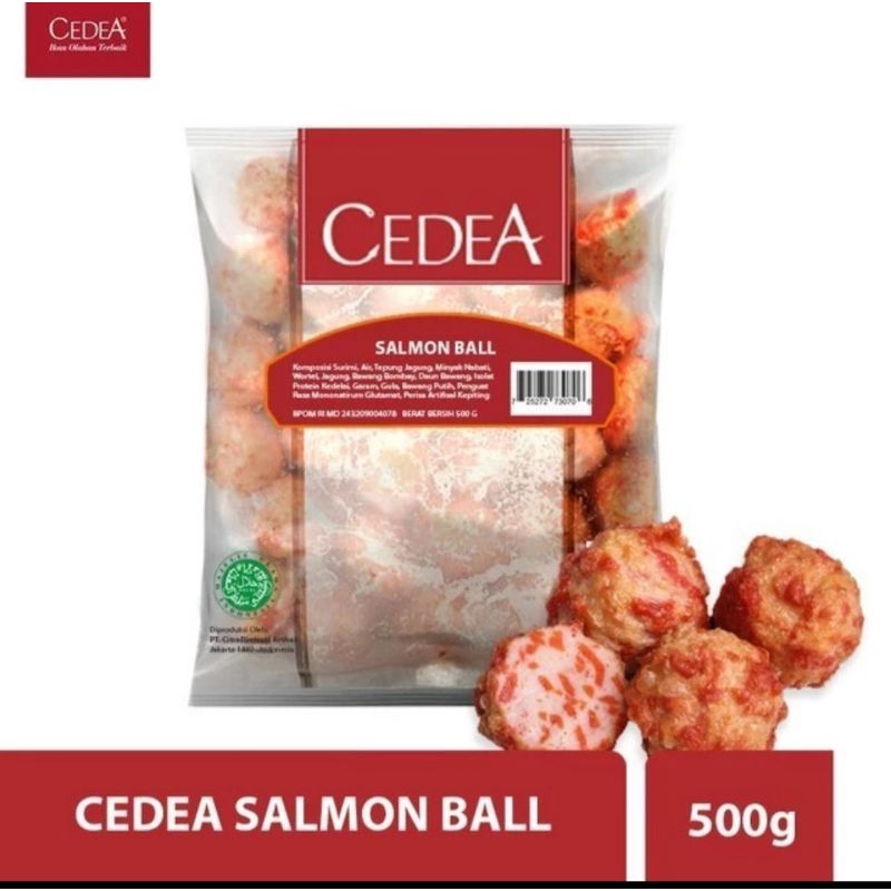 

Cedea salmon ball 500 gr