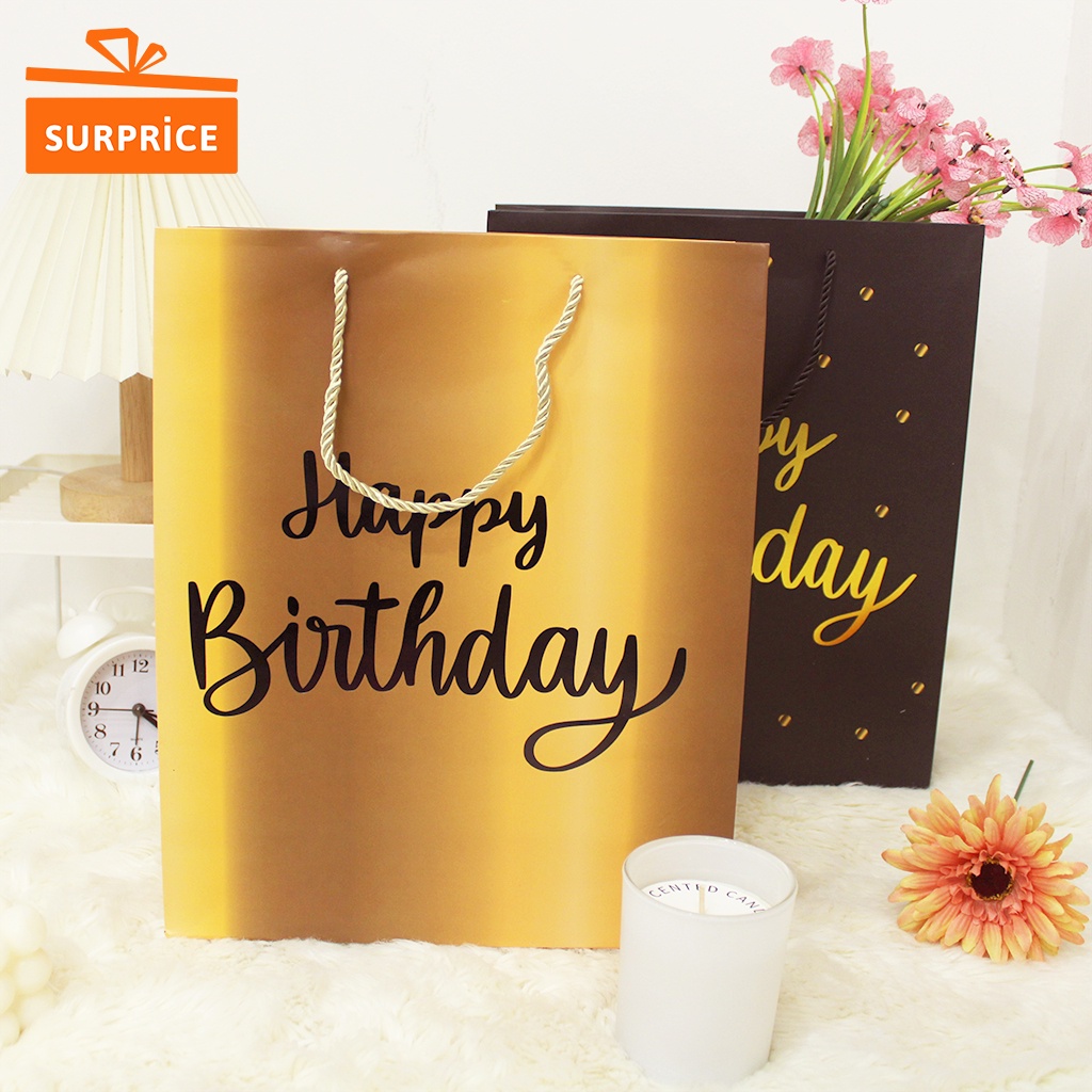 

Surprice Paper Bag Bday 26X32X10 / Paper Bag Birthday / Goodie Bag