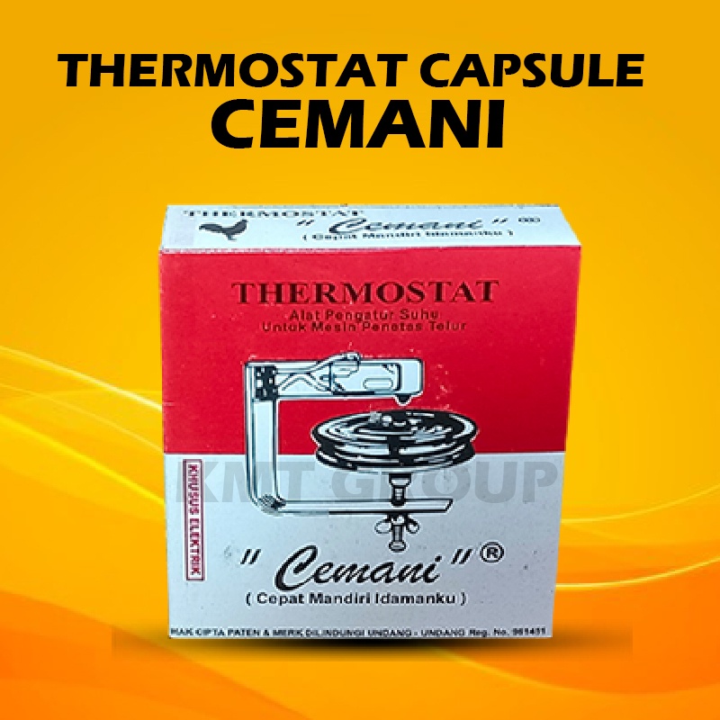 Termostat Kapsul Thermostat Capsule CEMANI Mesin Tetas Telur Full Otomatis Penetas RMT