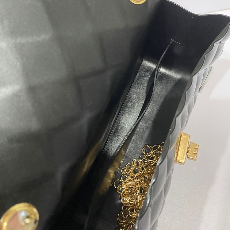 Tas Jelly Glossy Mutiara Gambar 3D Size 18 Cm | Tas Wanita | Tas Tas Jelly Wanita