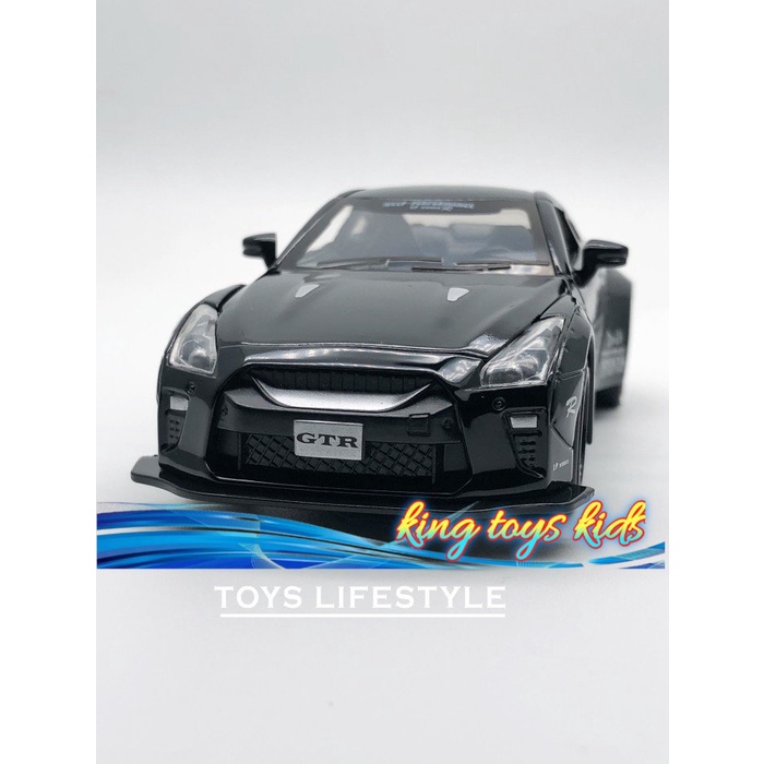 BARU / Miniauto Diecast - Nissan GT-R R35 (Hitam) Skala 1:32