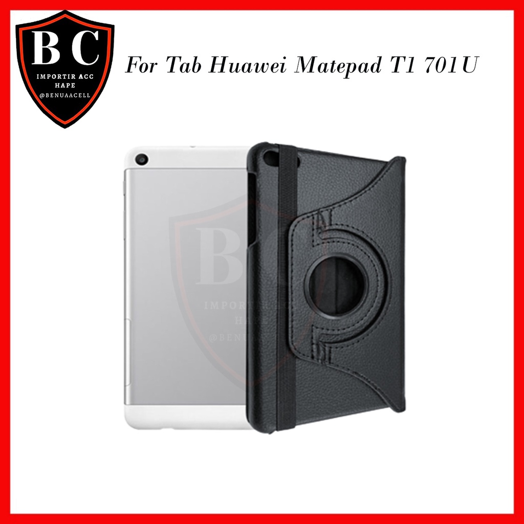 SARUNG TAB HUAWEI MEDIAPAD T1 701U - ROTARY CASE HUAWEI MEDIAPAD T1-701