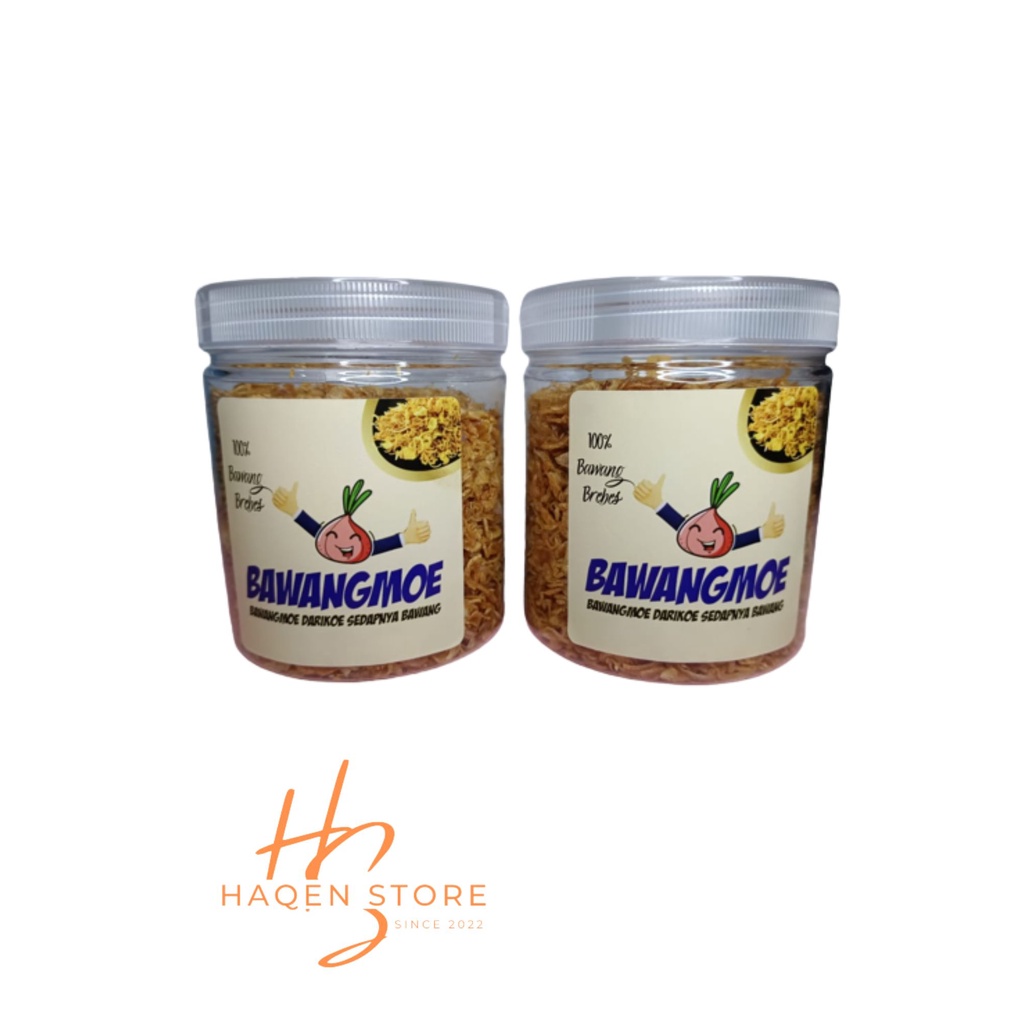 

Paket Bawang Goreng 2 Toples - BAWANGMOE DARIKOE SEDAPNYA BAWANG