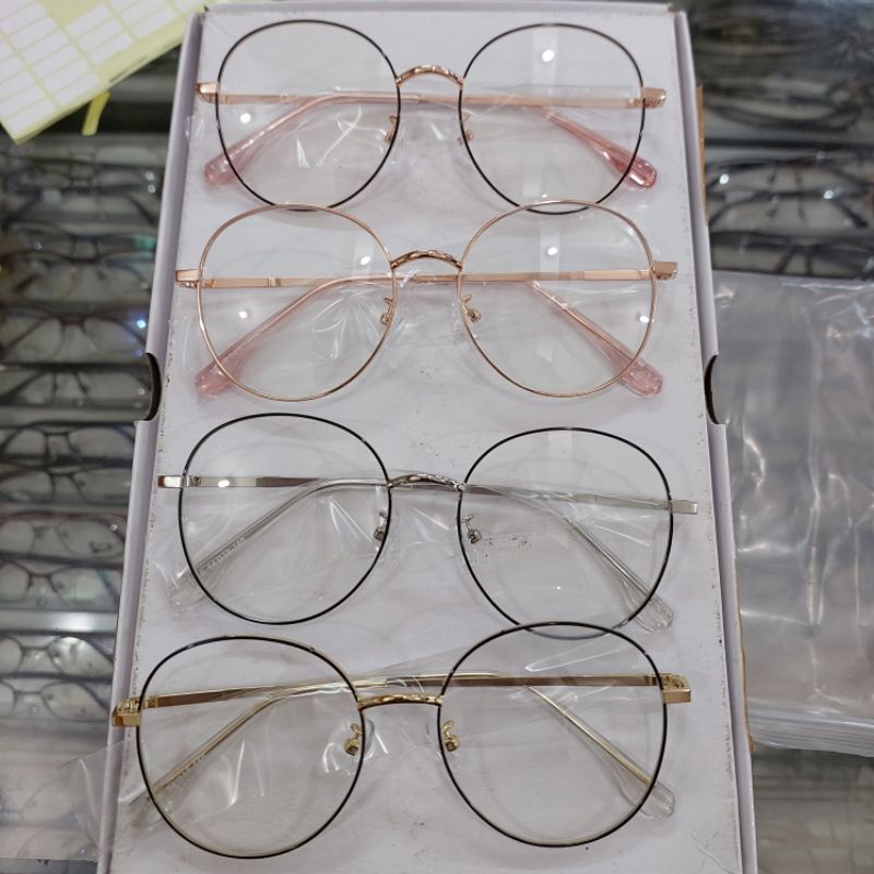 kode 250- kacamata frame minus photocromic blueray resep normal