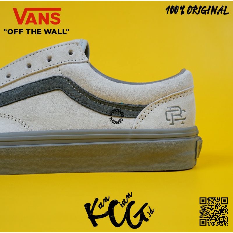 Vans Old Skool Style 36 X Reigning Champ Grey Suede 100% Original