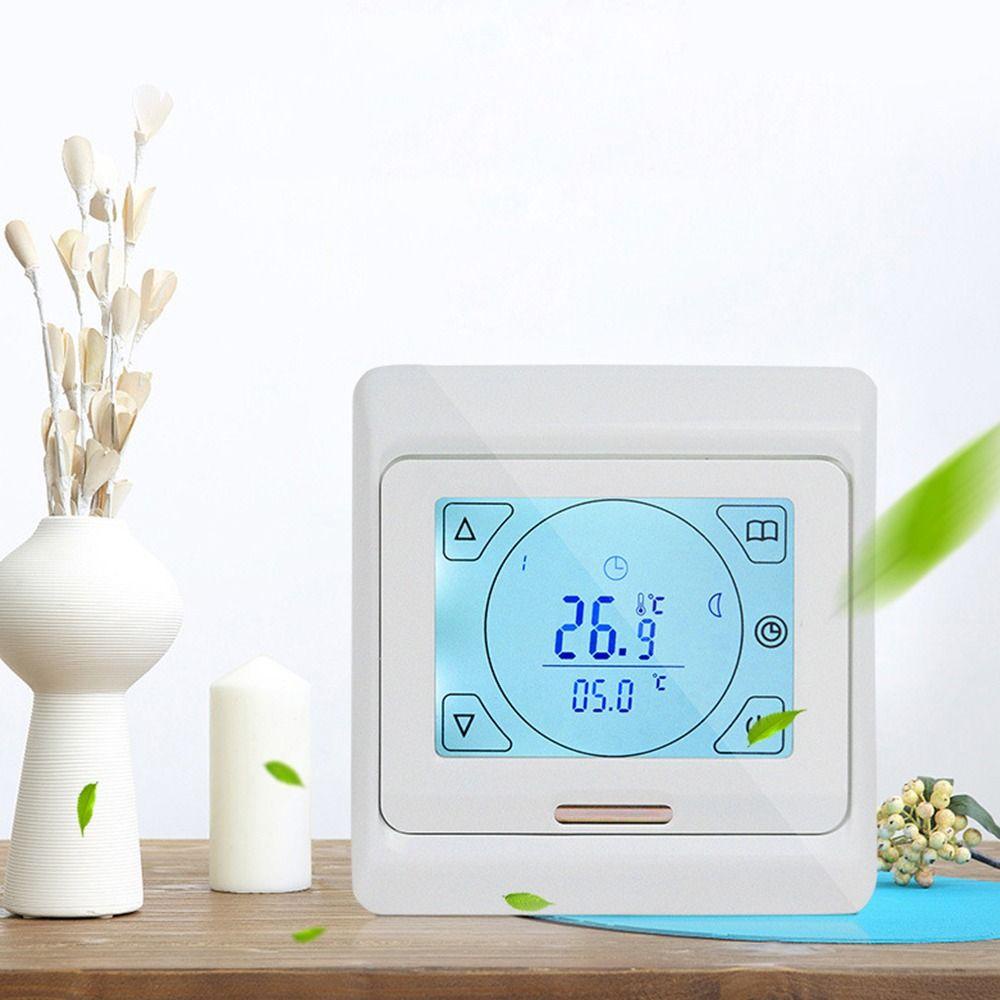 Preva Termometer Digital Rumah Tangga Kualitas Tinggi Tahan Lama Cairan Kristal Instrumen Dinding Gantung Akurat Temp Meter