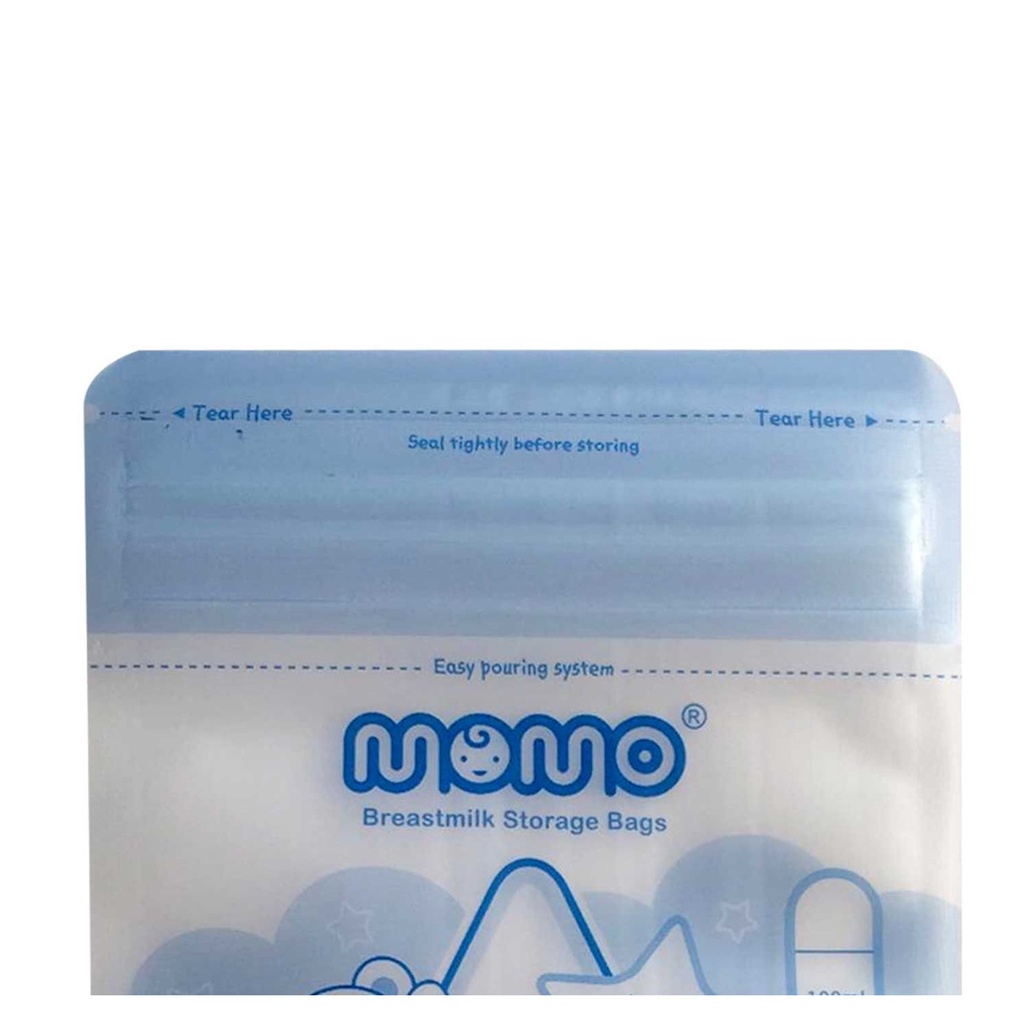 Momo Newborn Kantong ASI - Breastmilk Storage Bags 100ml / 3oz