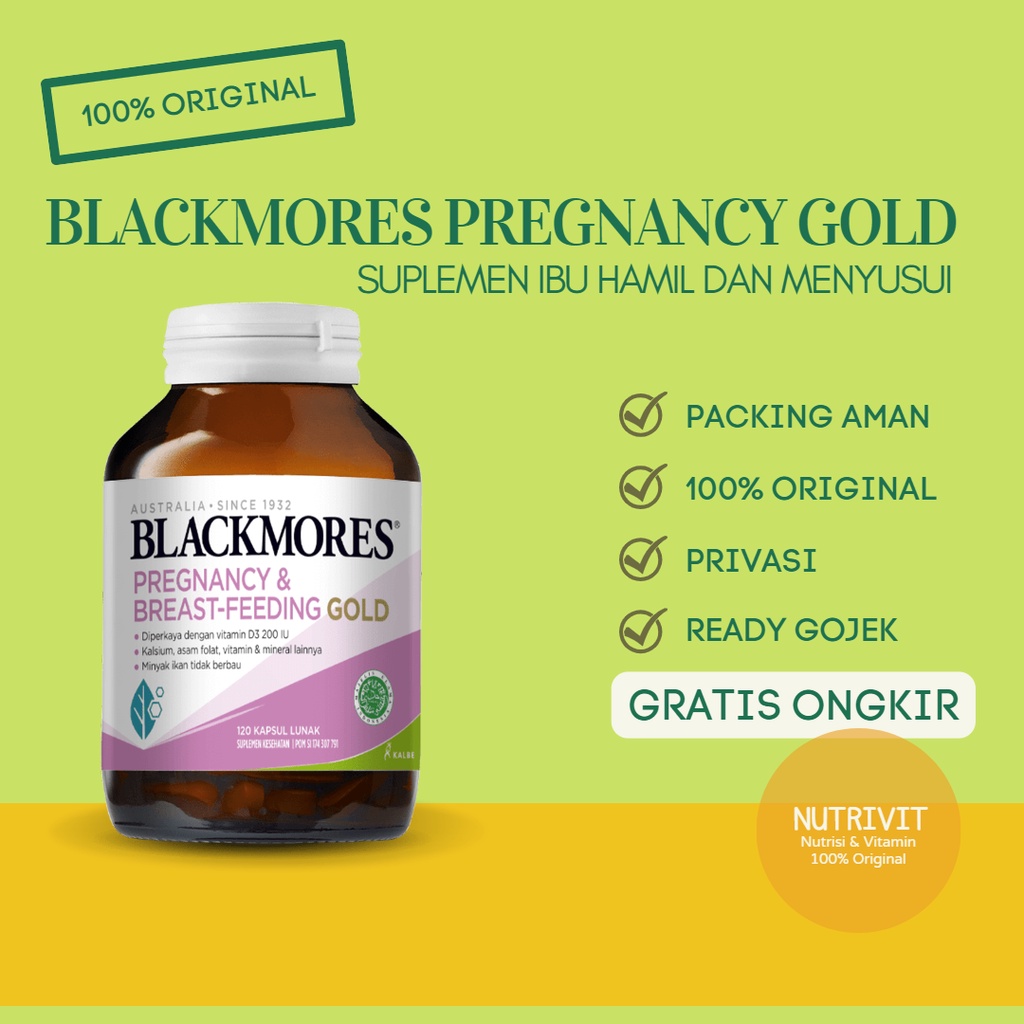 Blackmores Pregnancy &amp; Breast Feeding Gold