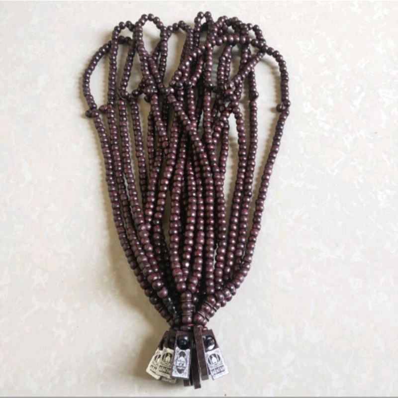 Tasbih kayu walikukun 99 butir murah