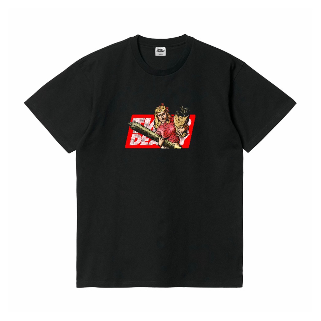 Kaos DIstro TNGR Deadly T-Shirt LAHAINE Black Tees / Baju pria wanita