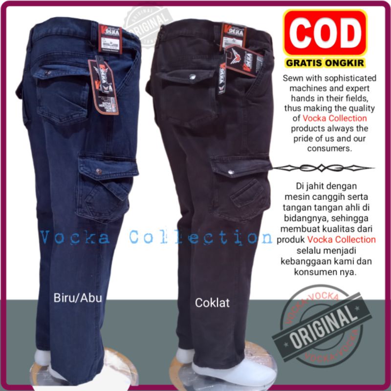Celana Cargo Levis Panjang Pria Celana Panjang Levis Premium Terbaru