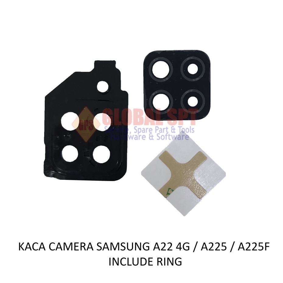 KACA CAMERA SAMSUNG A22 4G INCLUDE RING / KACA LENSA KAMERA A225 / A225F